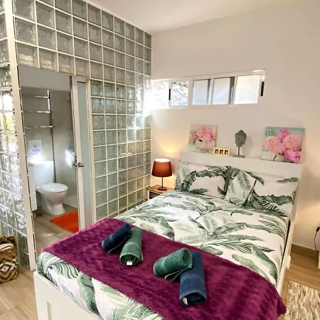 Loft con piscina privada a 10 min de la playa y Los Llanos