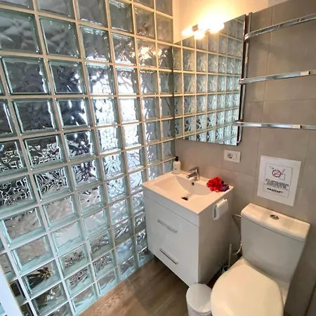 Loft con piscina privada a 10 min de la playa y Los Llanos Apartamento