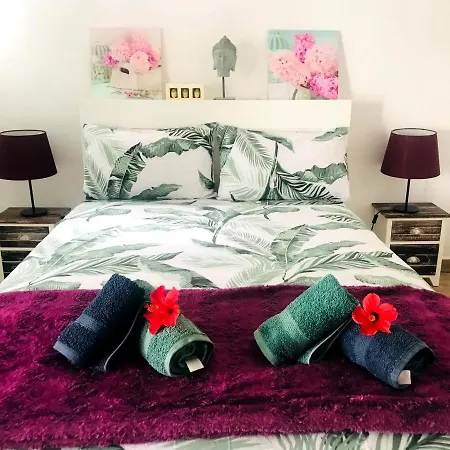 Loft con piscina privada a 10 min de la playa y Los Llanos Apartamento *